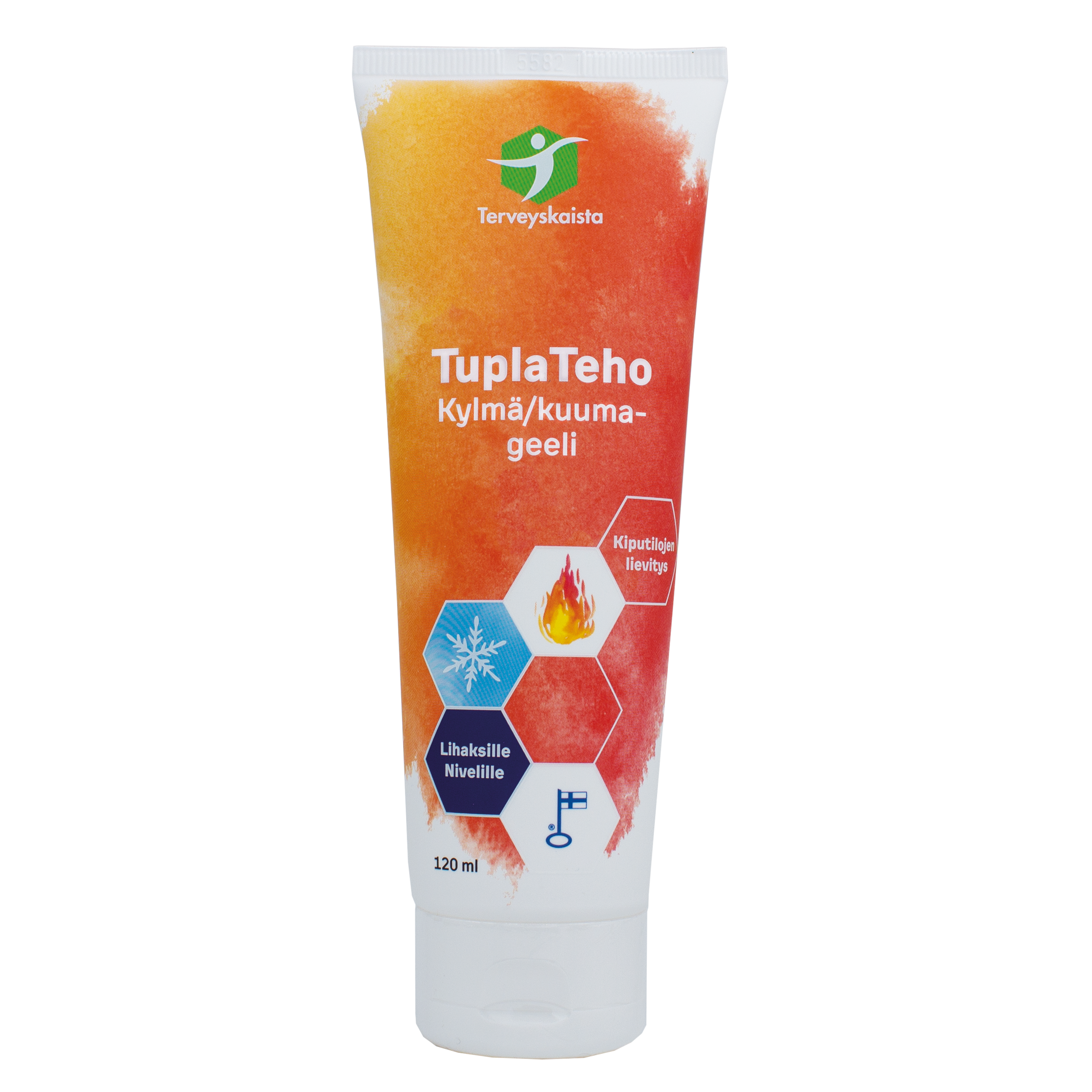 Terveyskaista TuplaTeho kylmä/kuumageeli 120 ml