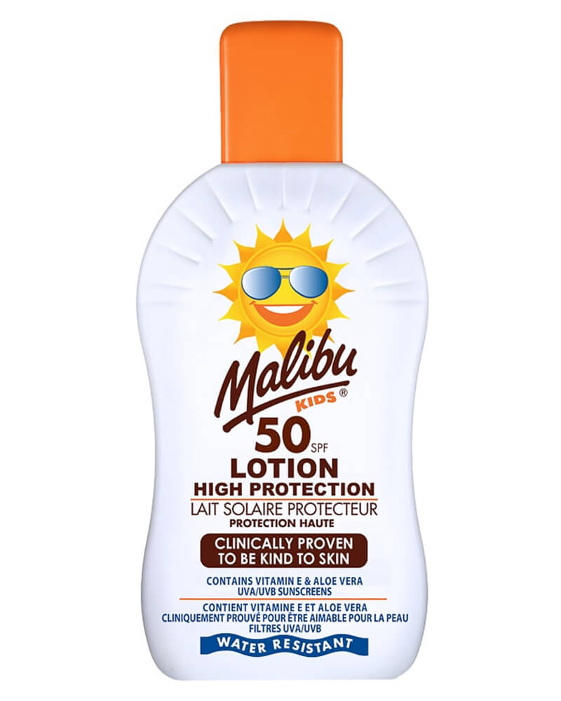 Malibu Kids SPF 50 Korkea Suoja Vedenkestävä Aurinkovoide - 100 ml