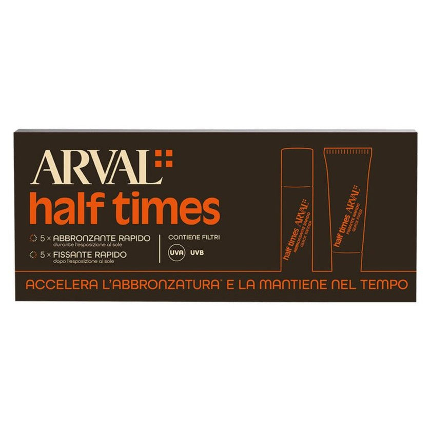 Arval Solaire Half Times pikarusketusvoide SPF 6 5 kpl x 10 ml + pikakiinnitys 5 kpl x 10 ml