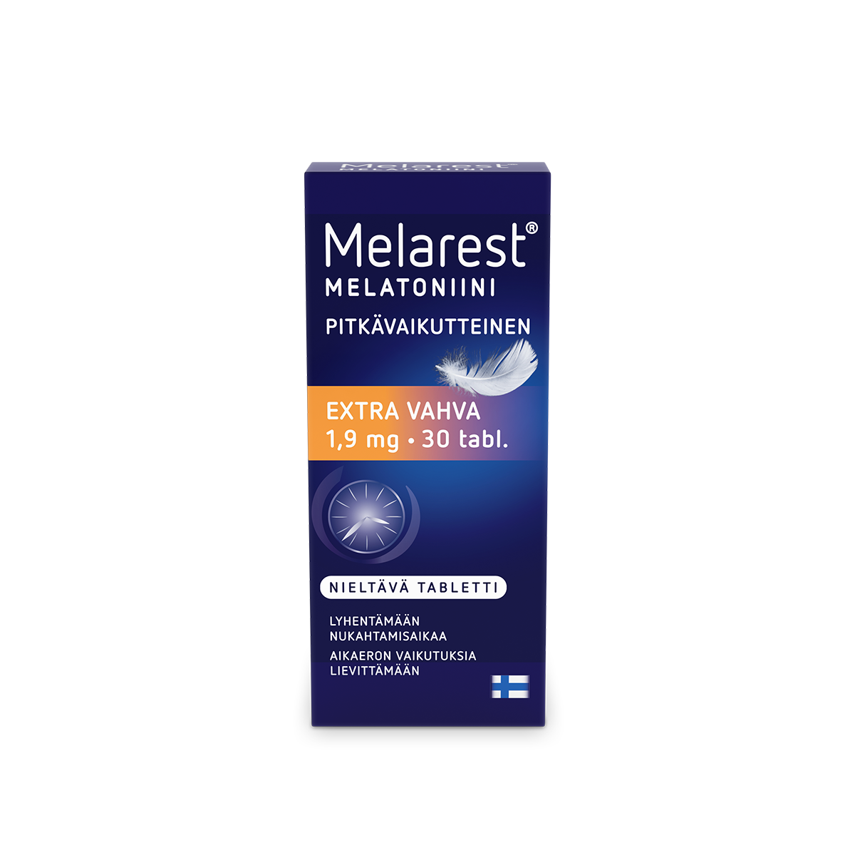Melarest Melatoniini pitkävaikutteinen 30 tabl 1,9 mg