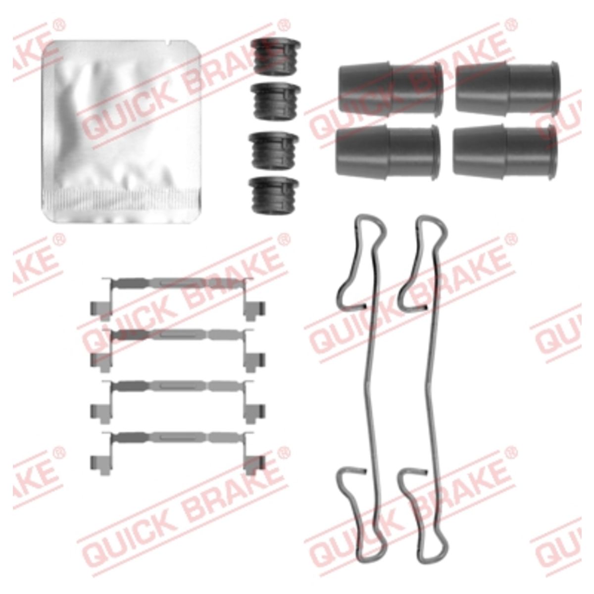 Jarrupalojen asennussarja QUICK BRAKE 109-0167