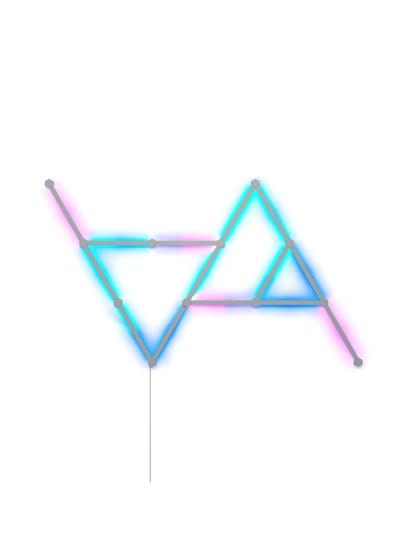 Nanoleaf Lines Starter Kit, Muu, Valkoinen, IP20, RGB, Multi, 1200 K