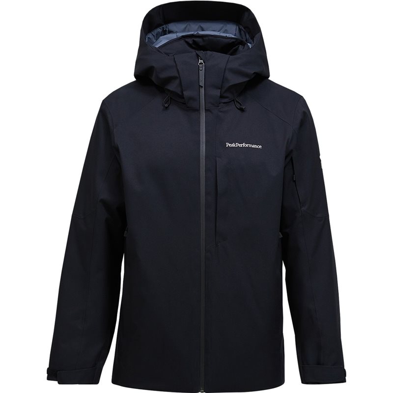 Peak Performance M Maroon Insulated Jacket Black - L