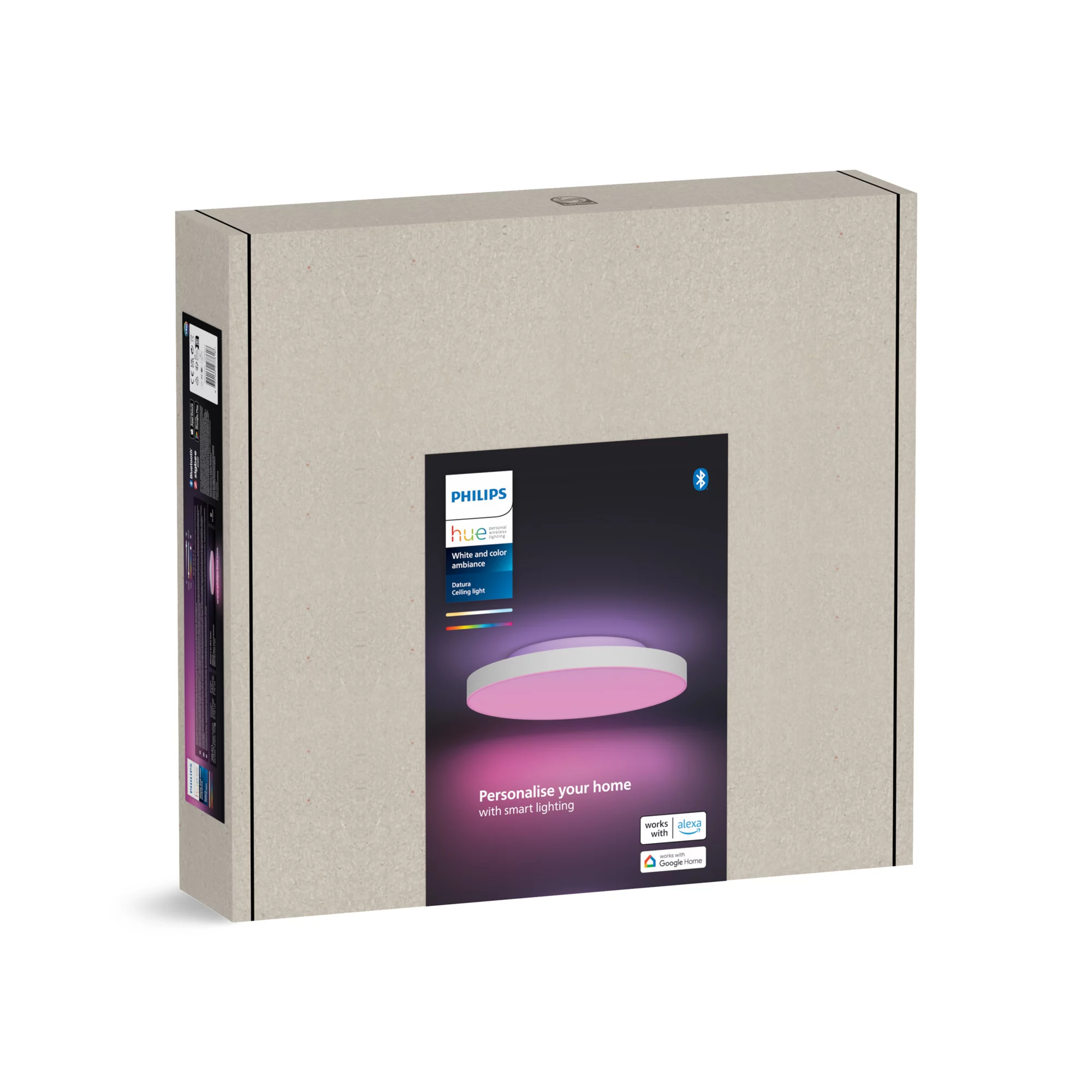 Philips Hue Datura small - Kattovalaisin, Valkoinen