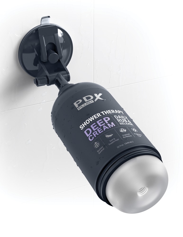 Pipedream PDX Shower Therapy Deep Cream Stroker