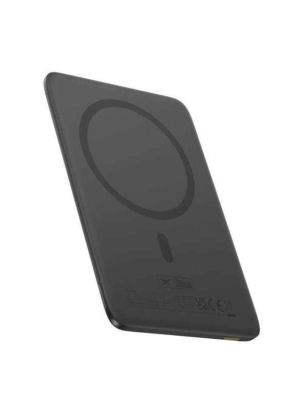 Baseus PicoGo AM41 Ultra-Slim 20 W MagSafe Compatible Power Bank with Simple USB-C 60 W 30 cm Cable - 5000 mAh