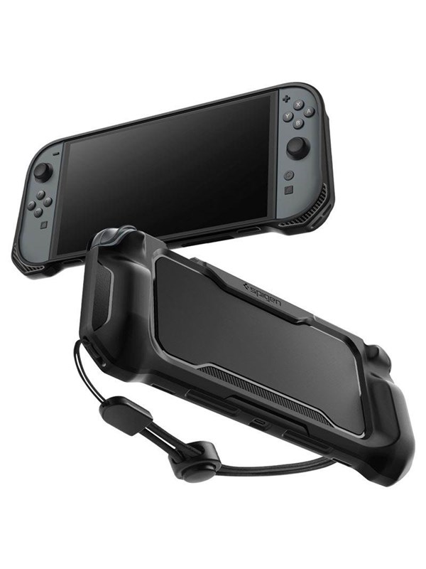 Hurtel Spigen Rugged Armor-skal till Nintendo Switch 2 - Matt Svart