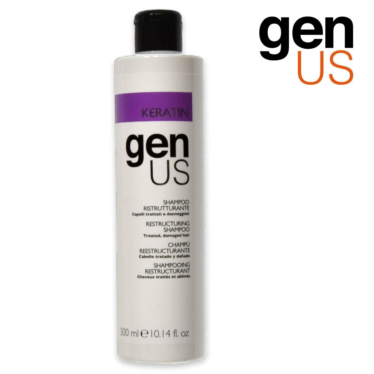 Keratini Rakentava Shampoo Genus 300 ml