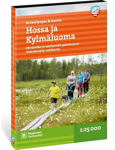 Calazo Hossa Retkeilyopas ja kartta retkeilykartta  opas