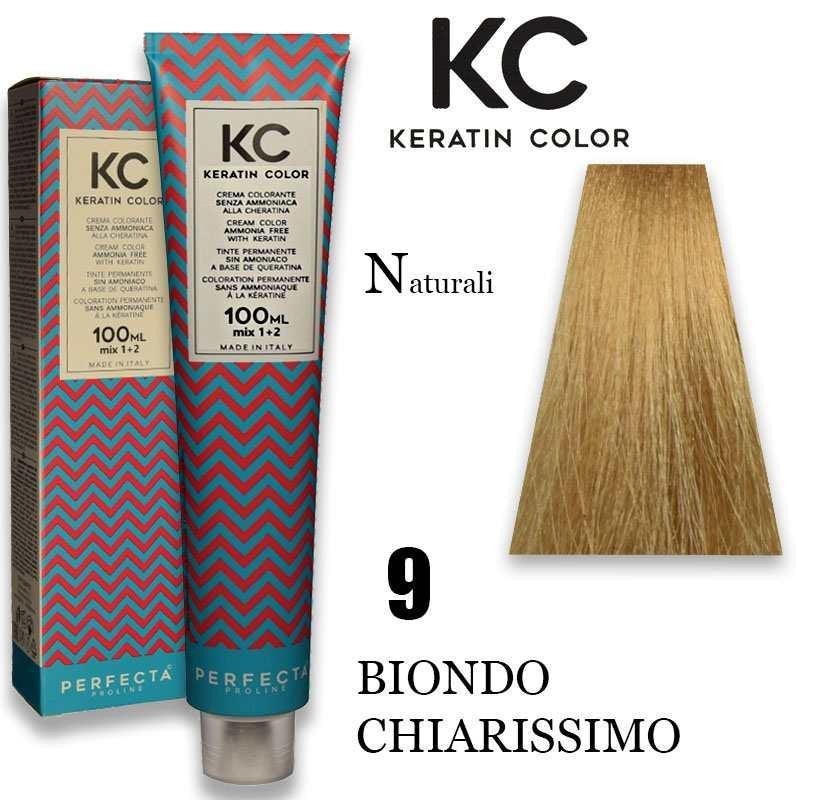 Kc Keratiinia sisältävä värivoide 100 ml 9