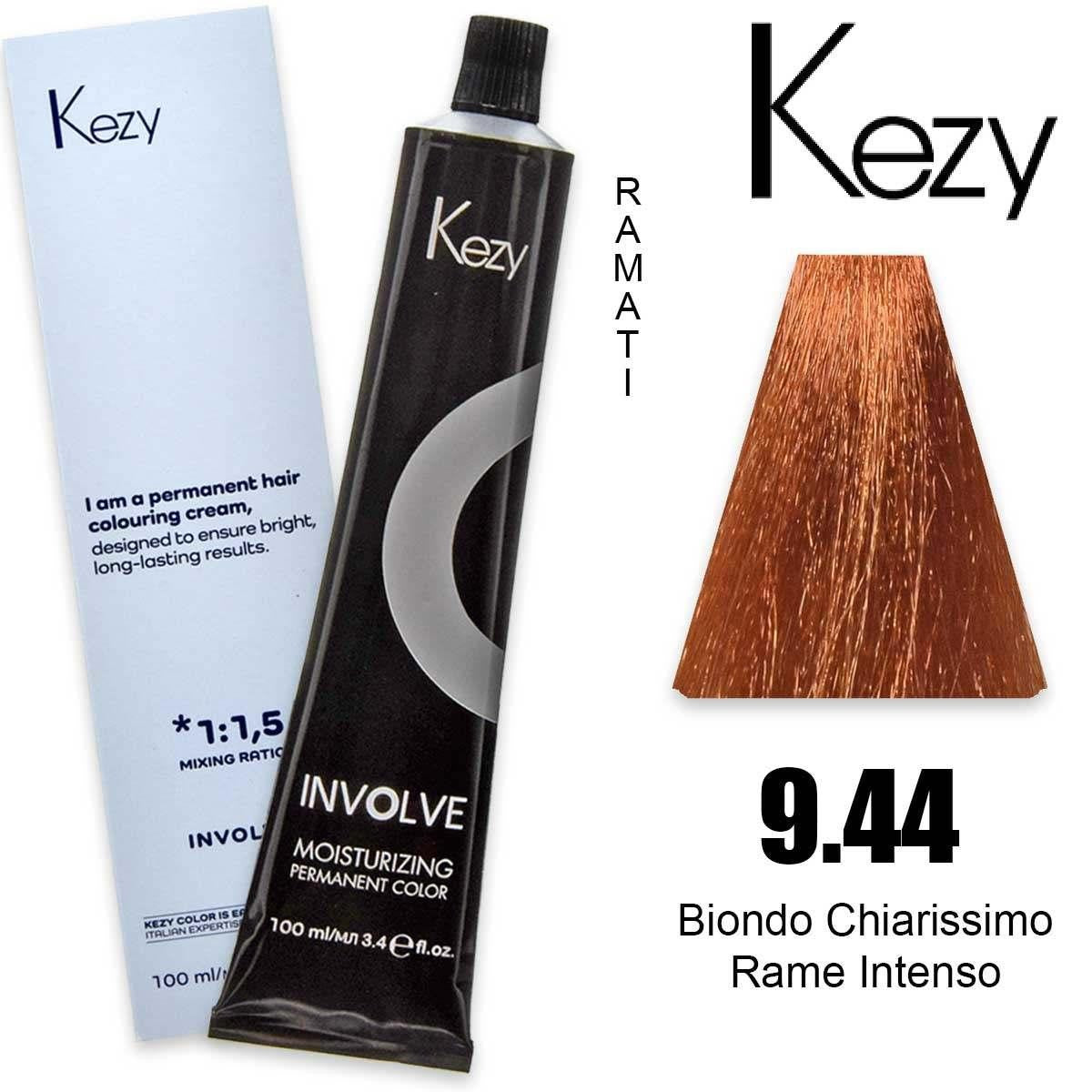 Kezy Involve Color 100 ml Erittäin Vaalea Intensiivinen Kuparinblondi 9.44
