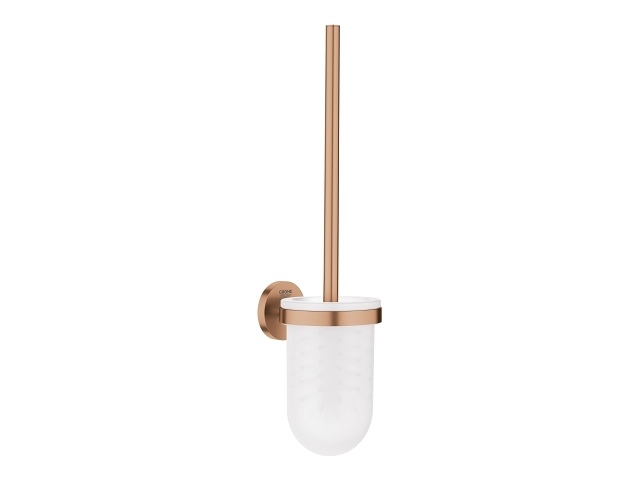 Grohe Essentials, WC-harja ja teline, Brushed Warm Sunset