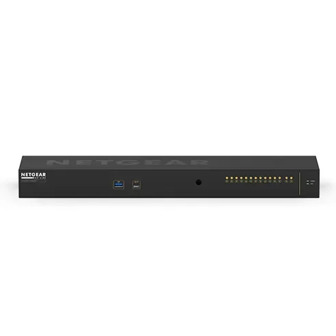 NETGEAR MSM4214X, Hallittu, L2/L3, 2.5G Ethernet, Täysin kaksipuolinen, Telineasennus, 1U