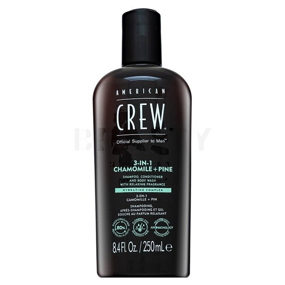 American Crew 3 in 1 Camomilla Pino 250 ml — Shampoo doccia