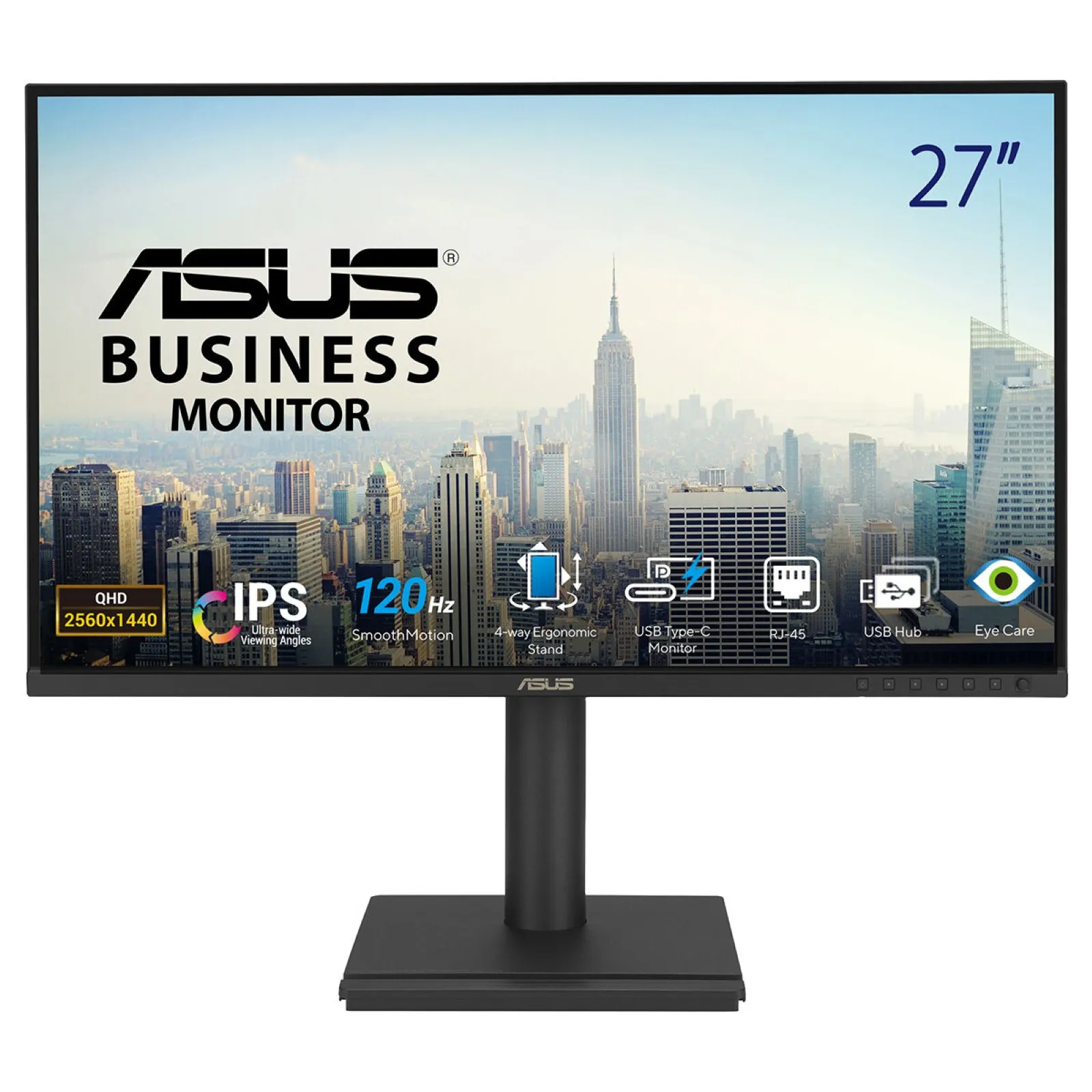 27" ASUS BE27ACGN - 2560x1440 (QHD) - 120Hz - IPS