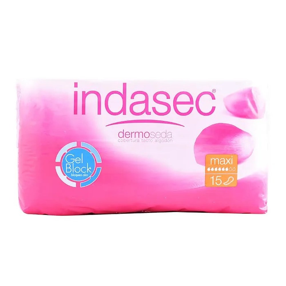 Indasec Dermoseda Inkontinenssi Maxi 15 yksikköä