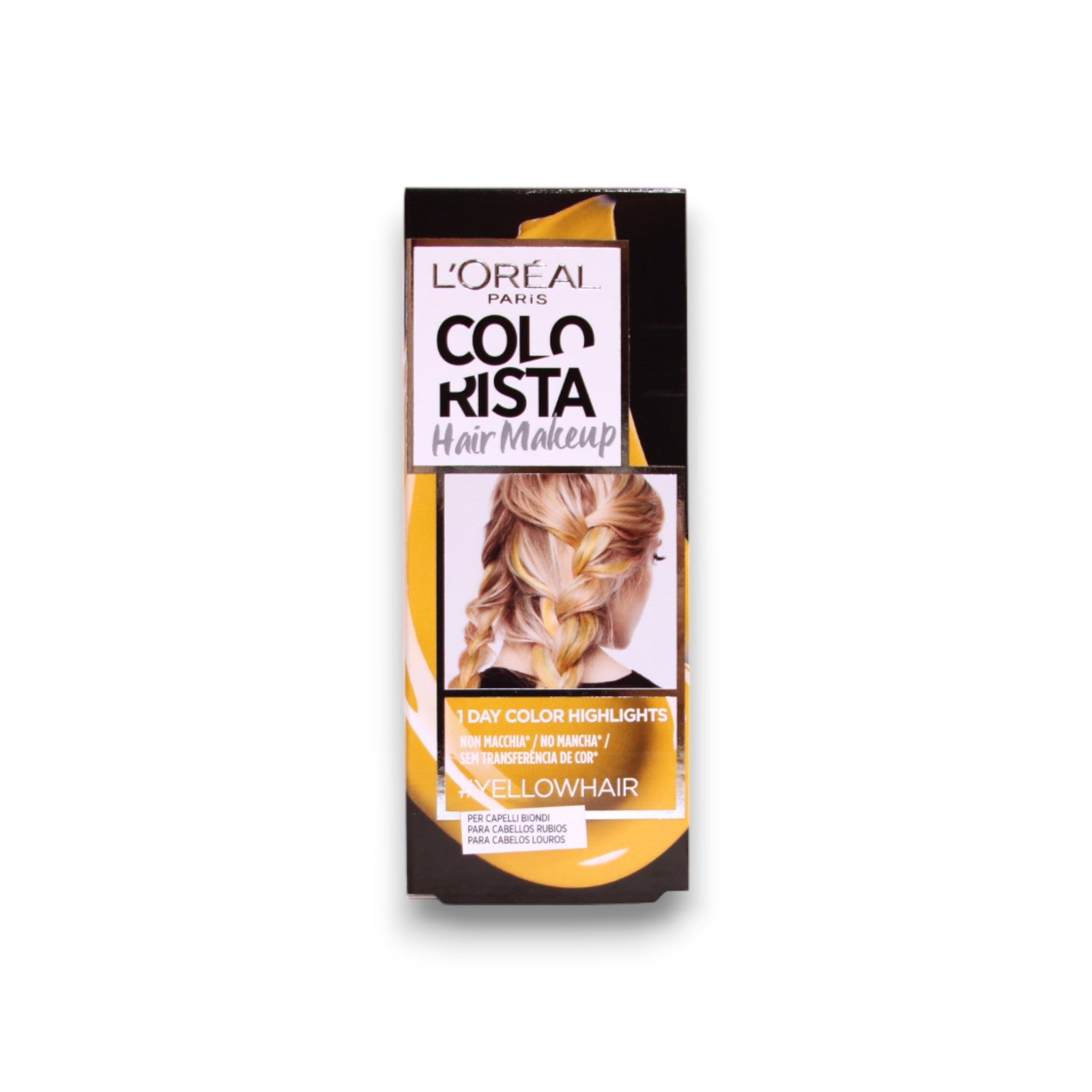 L'Oreal Paris, Colorista meikki, puolipysyvä hiusväri, #keltainen, 30 ml