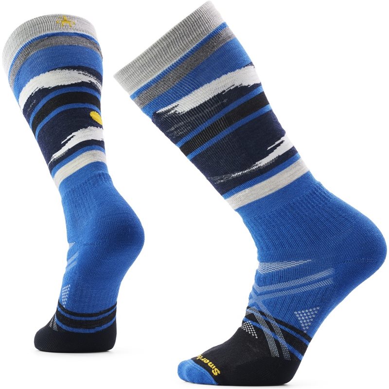 Smartwool Ski Full Cushion Midnight Ski Otc Socks Laguna Blue - M