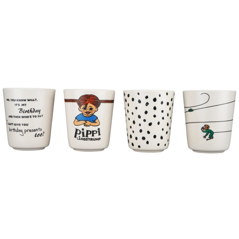 Barbo Toys Pippi Longstocking Cups - Set 4
