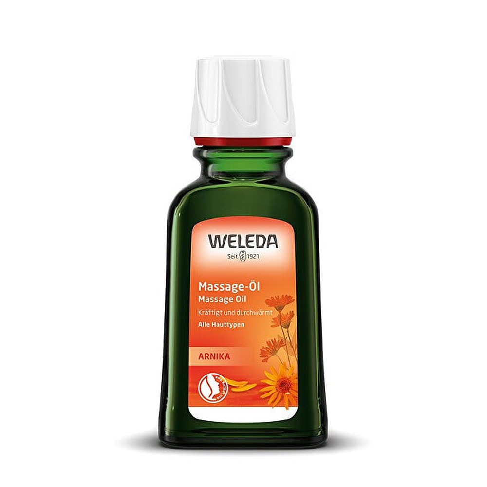 Weleda Hierontaöljy arnikalla - 50ml