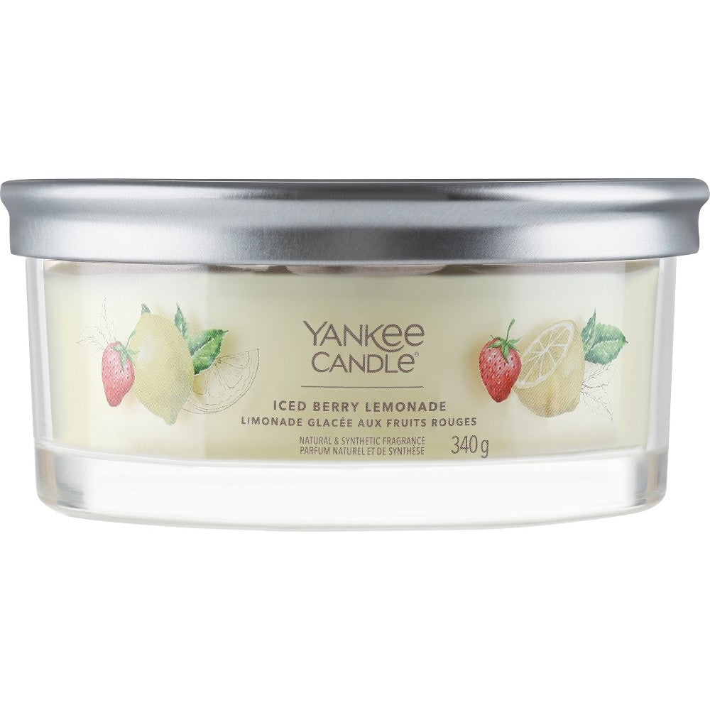 Yankee Candle Iced Berry Lemonade juomakynttilä Signature - 340,0 g