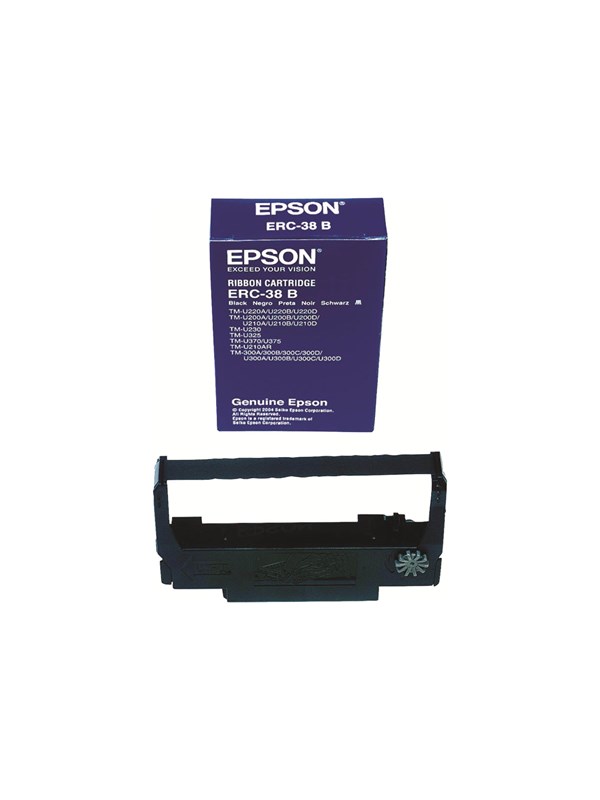 Epson ERC30/ERC34/ERC38 TM-300D/A/B musta TM-U210 C43S015374 Vastaa: N/A