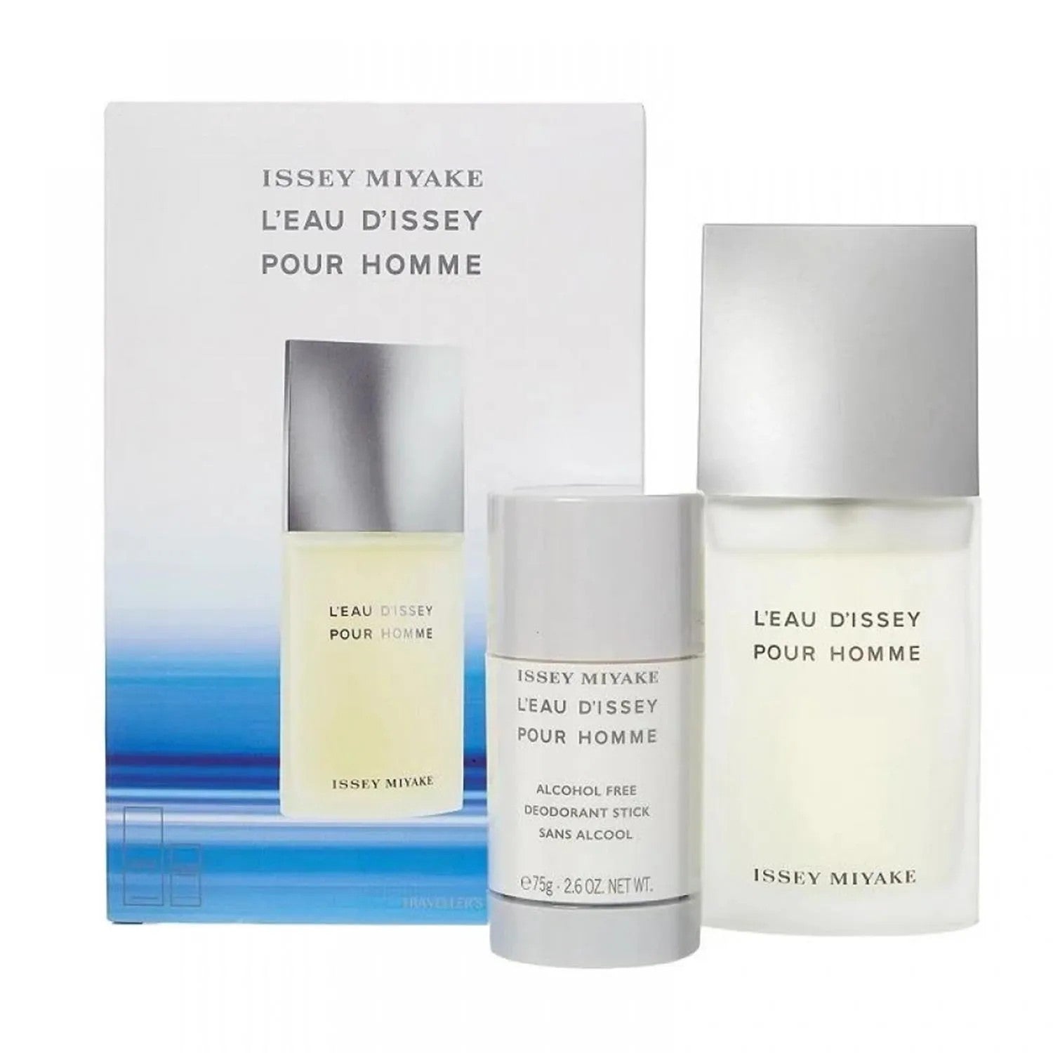 Issey miyake L'Eau D'Issey miesten setti EDT 75 ml ja deostick L'Eau D'Issey 75 ml