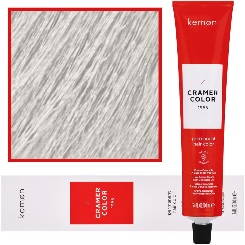 Hiusväri Kemon Cramer Color 100ml 1011 | Ultra-vaalentava Intensiivinen Tuhka