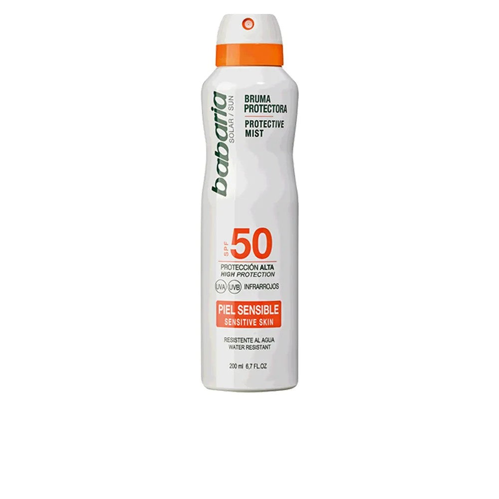 Babaria Suojaava suihke herkälle iholle Spf50 200ml