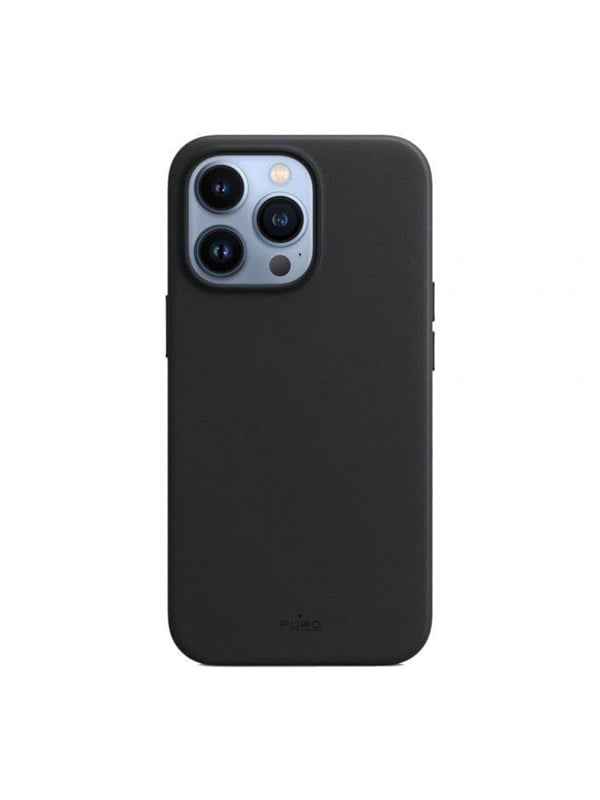 Puro iPhone 13 Pro Max SKYMAG Cover Leather Look, Black