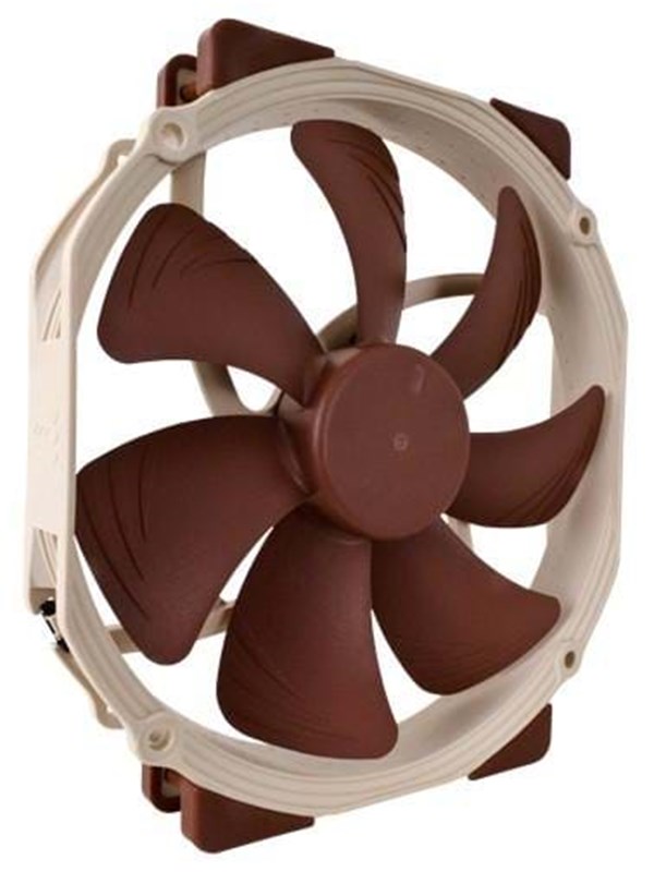 Noctua NF-A15 PWM -tuuletin, SSO2-laakeri, 140 mm, ruskea/beige