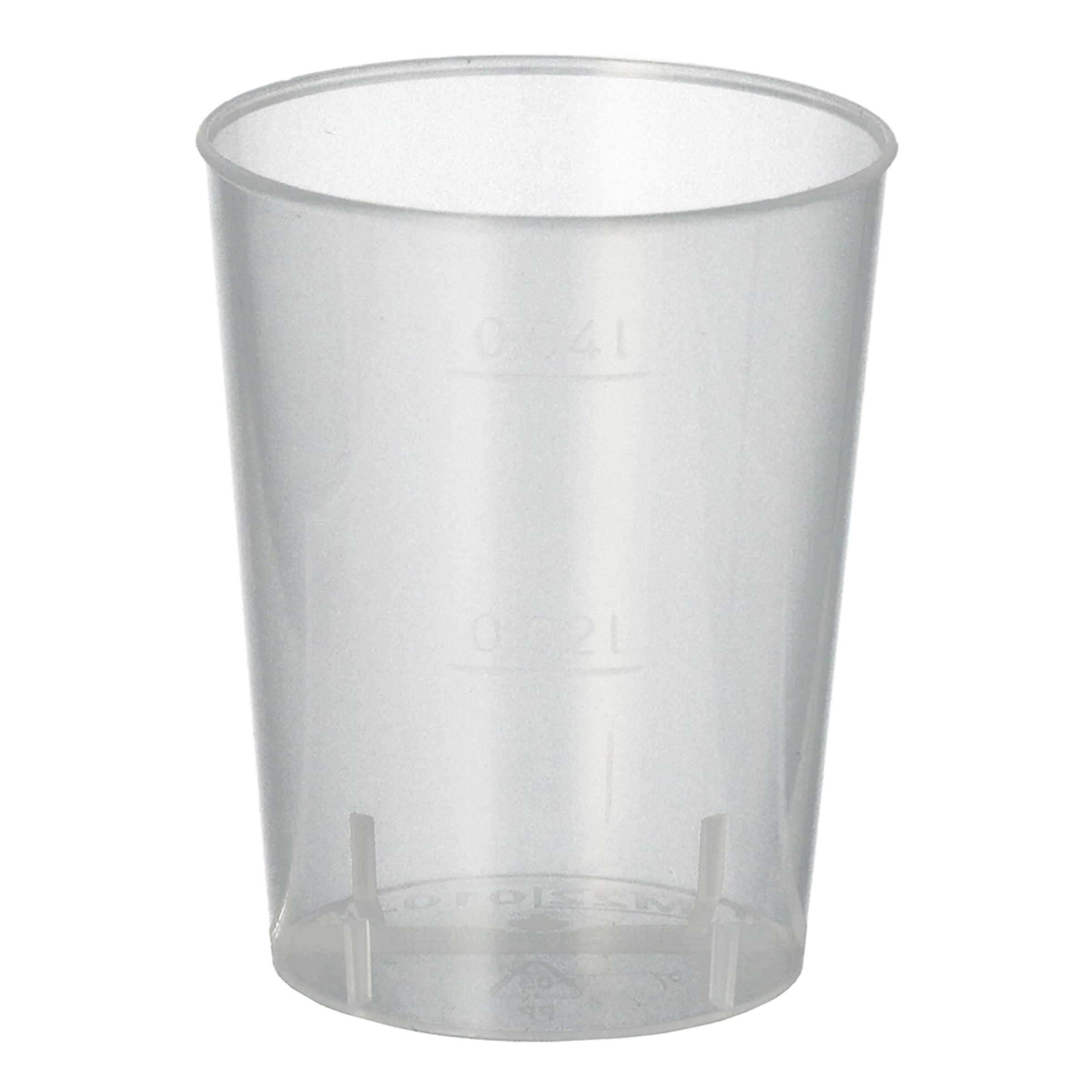 Snapsilasi - Uudelleenkäytettävä, 4 cl, 50 kpl