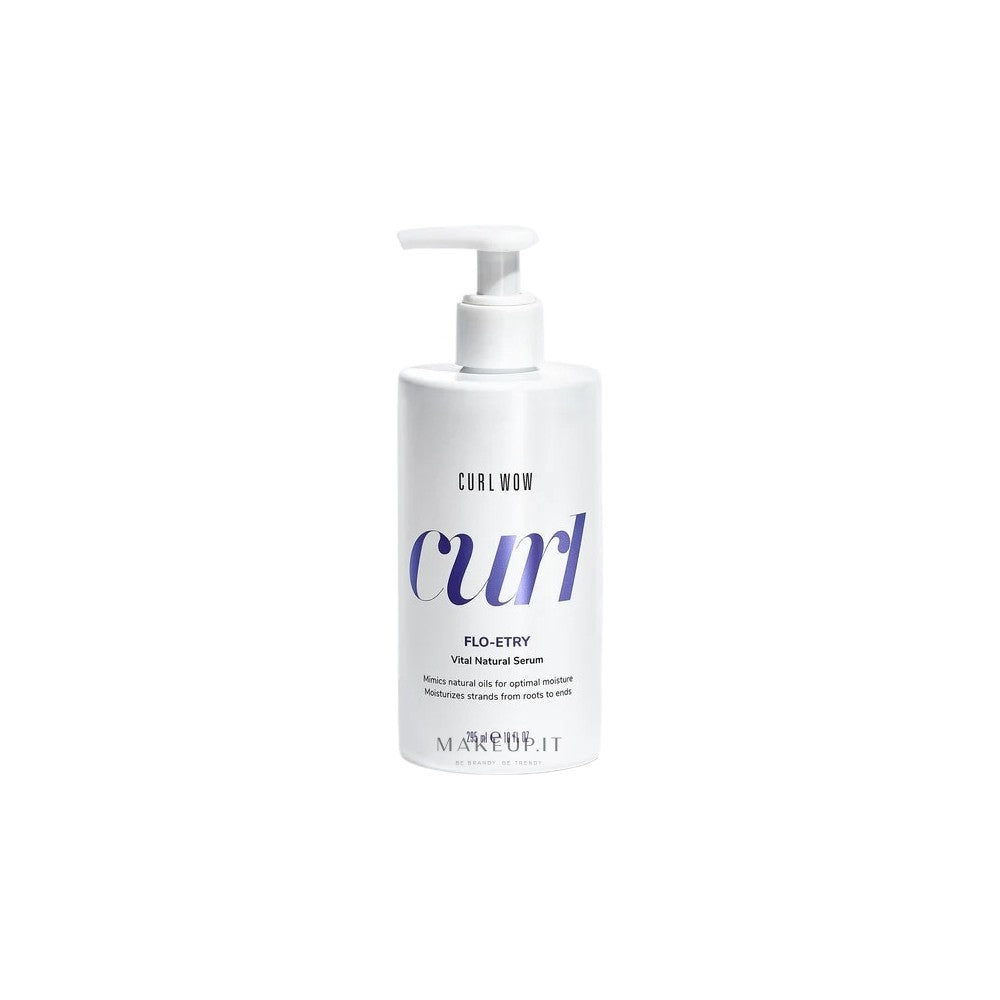 Vlasy Curl Wow Flo-Entry Hair and Hair Serum Oil (Natural Vital Serum) 295 ml
