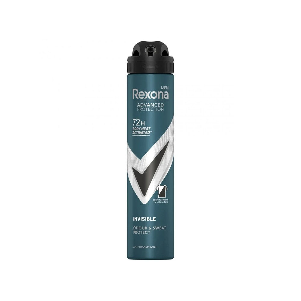 Rexona Invisible deodorantti mustavalkoinen vaatesuihke 200ml 72h