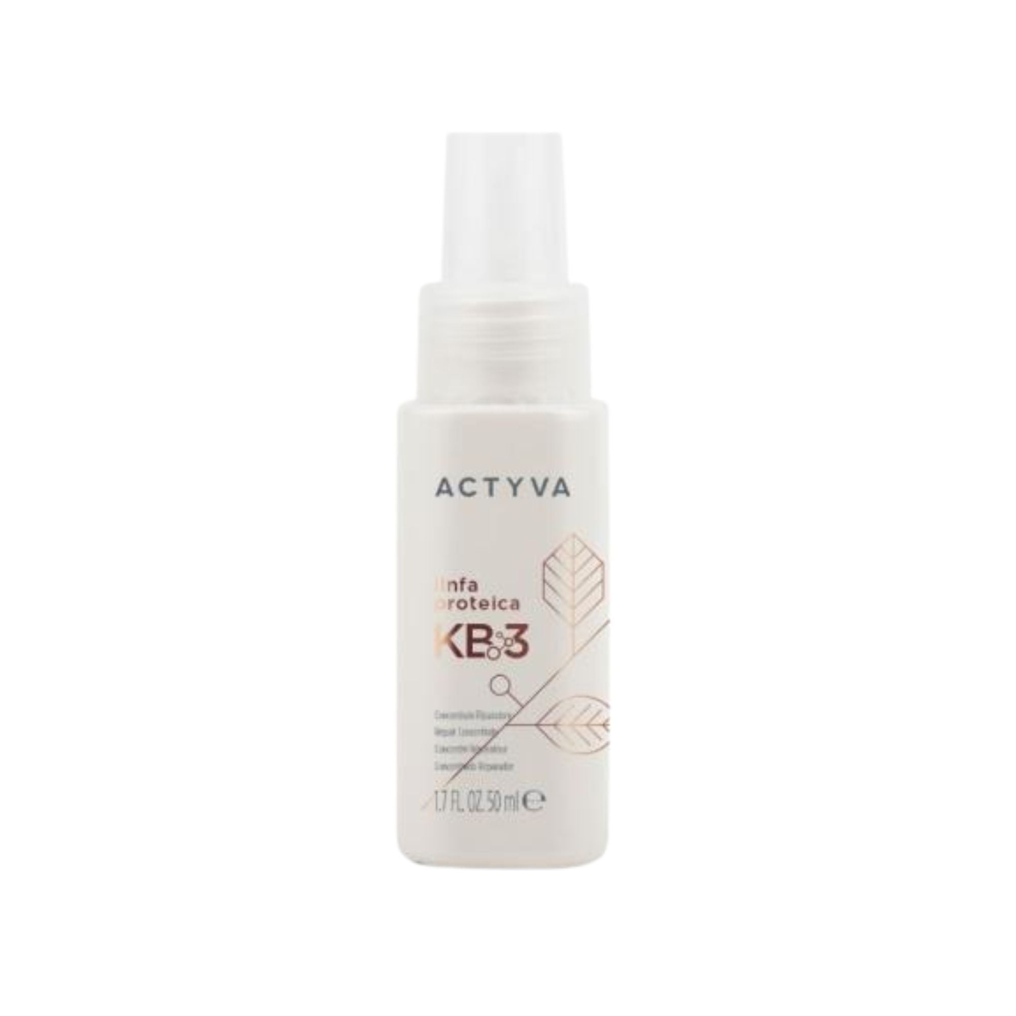Kemon Actyva Linfa Proteica KB3 Siero Filler Ristrutturante 50ml — Siero capelli