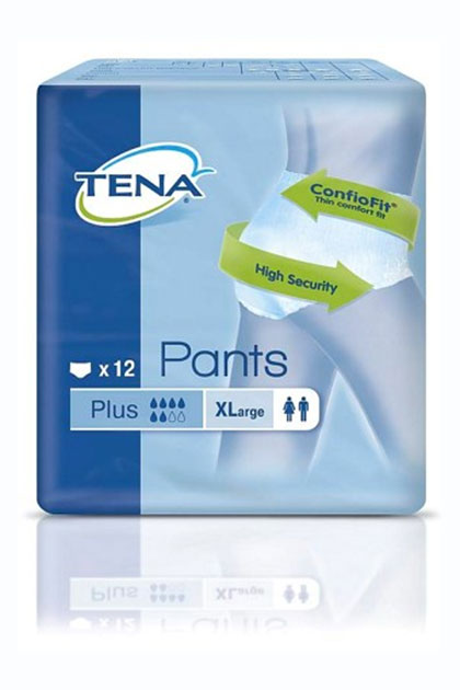 Tena Proskin Pants Plus xl inkohousut 12 kpl lant.ymp.120-160cm