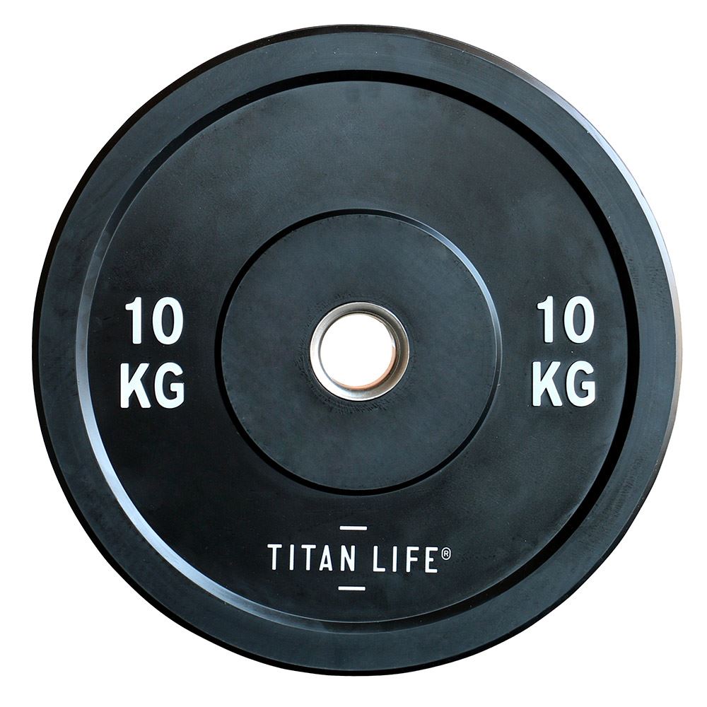 Titan Life PRO Rubber Bumper Plate, Levypainot Bumper
