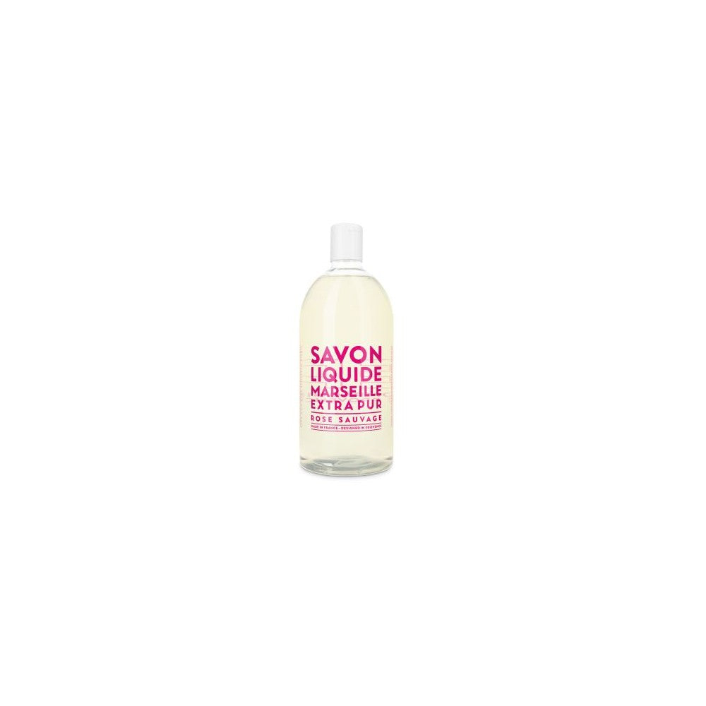 Compagnie de provence Rose Sauvage Liquid Marseille Soap Refill 1000 ml