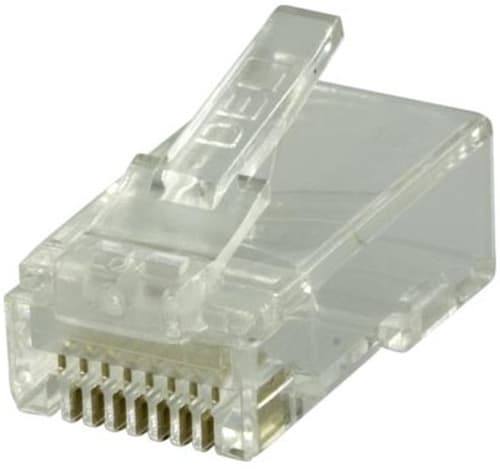 DELTACO laitekaapelin RJ45-liitin, Cat6 UTP, 20kpl