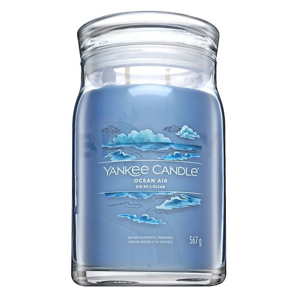 Yankee Candle Signature Glass Large Ocean Air -aromikynttilä 567 g