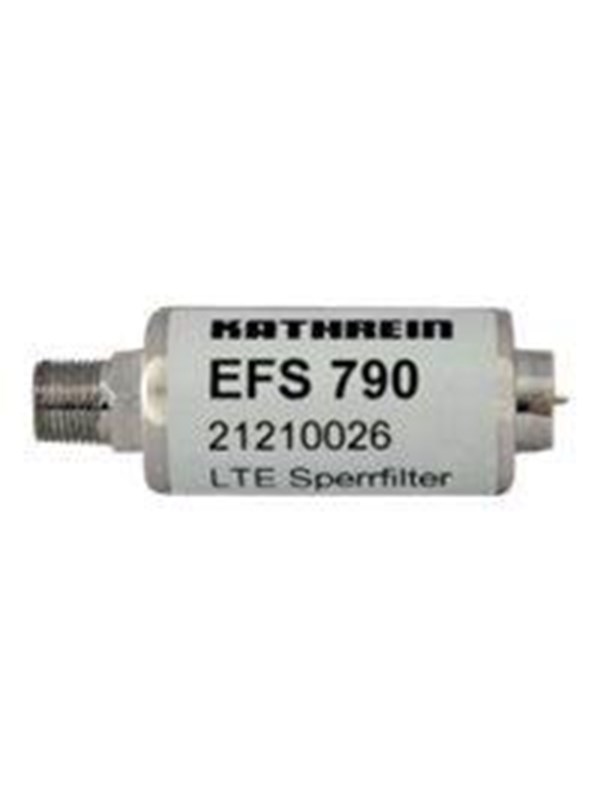 Kathrein EFS 790, 75 ohm (O), 0,822 - 1 GHz, Sølv, F/F