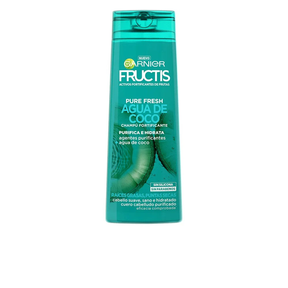 Garnier Fructis Pure Fresh Shampoo Fortificante all'Acqua di Cocco 360 ml — Shampoo capelli