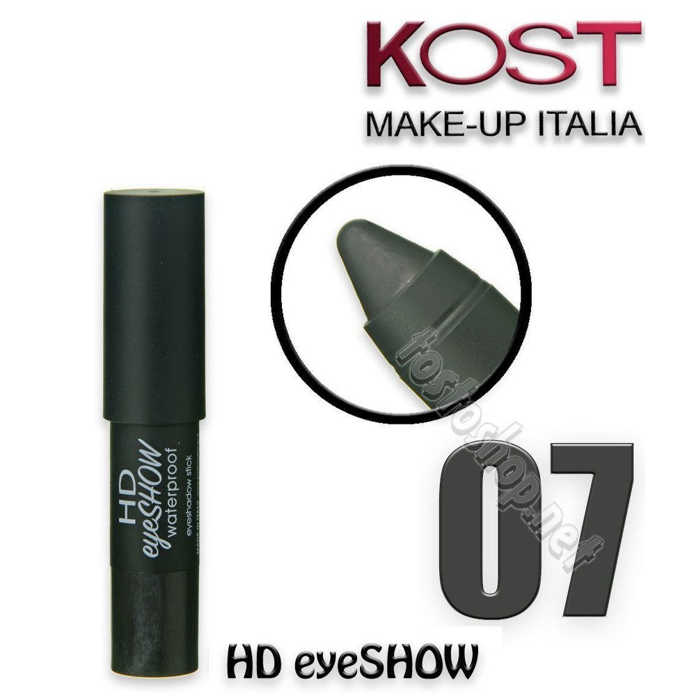 Vedenkestävä HD Eyeshow -luomiväri puikossa Kost 07