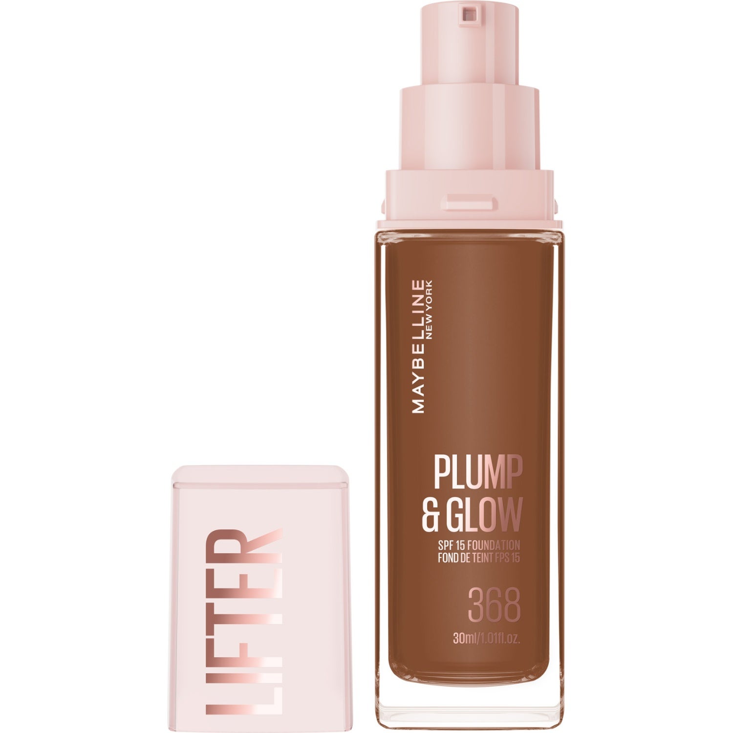 Maybelline Lifter Plump & Glow Foundation 368 - 30 ml