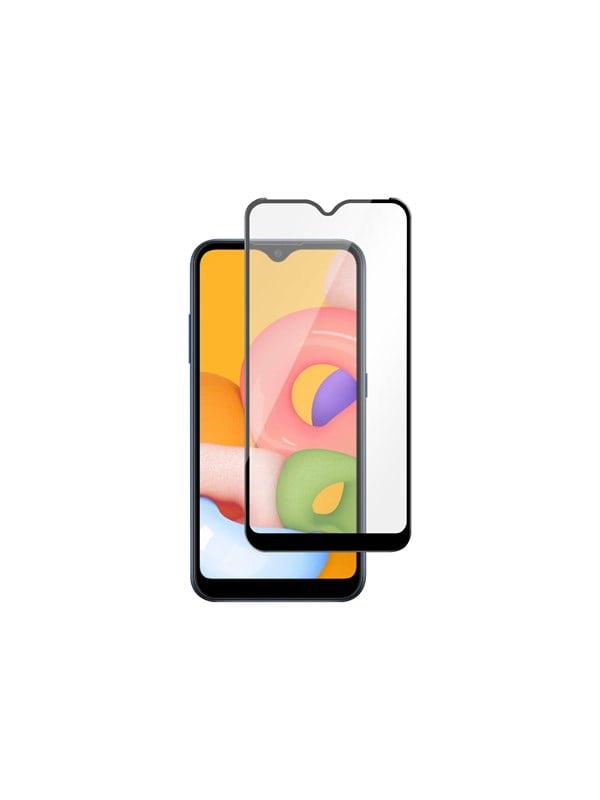 DELTACO näytönsuoja, Galaxy A02s, 2.5D karkaistua lasia