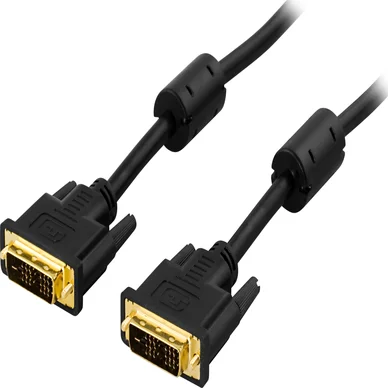 DELTACO DVI Single Link monitorikaapeli, DVI-D 18+1-pin ur-ur,2m,musta VE011-A Vastaa: N/A