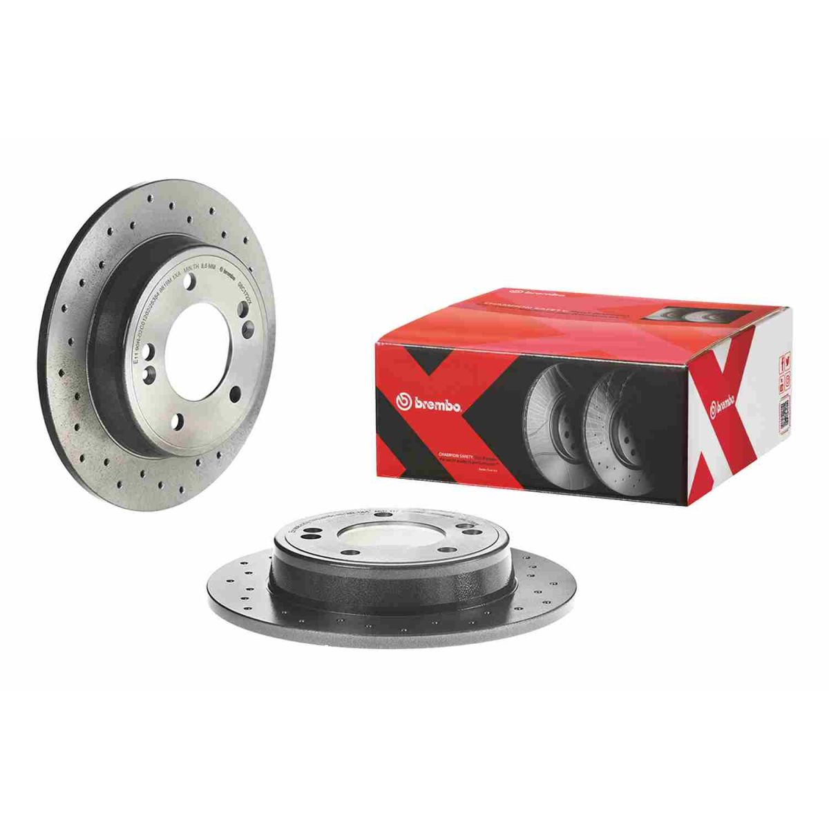 Jarrulevy BREMBO 08.C172.2X