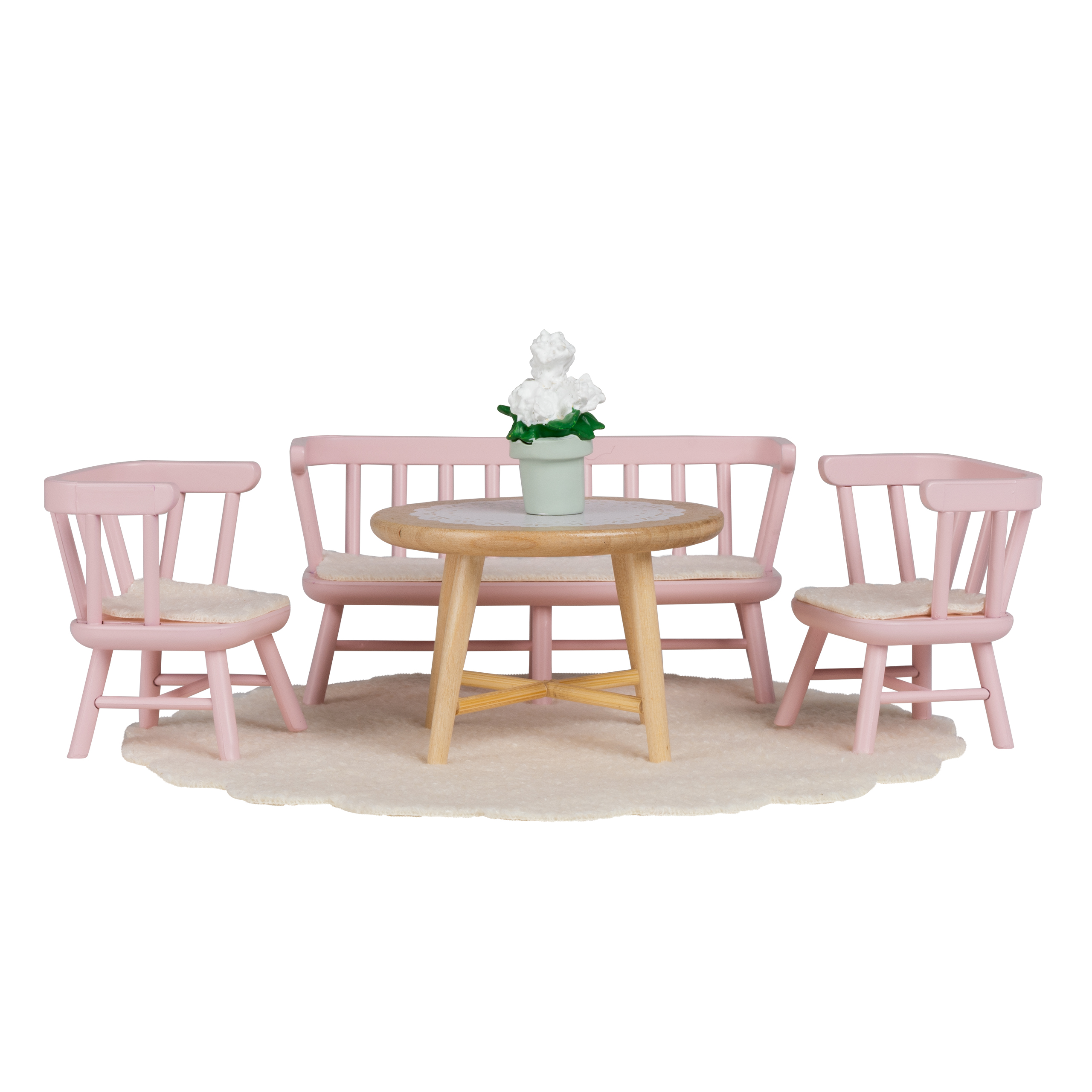 Lundby ruokasalin kalusteet, 4 kpl