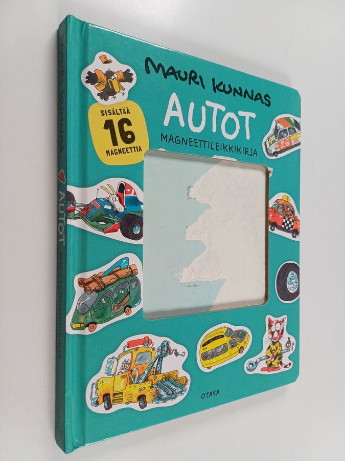 Autot magneettileikkikirja