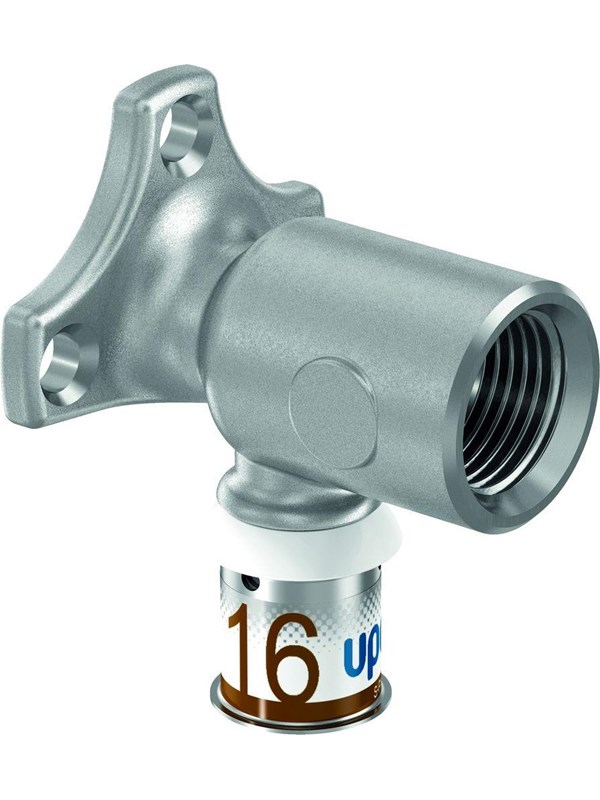 Uponor s-press plus tap elbow 90° 20 mm x 34